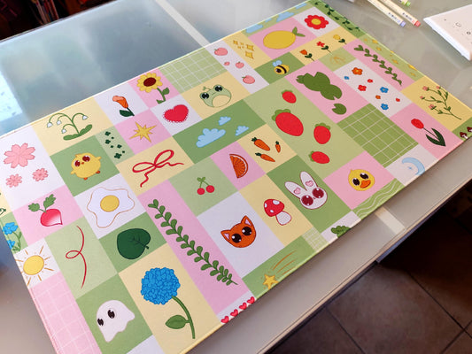 Tapis de souris damier