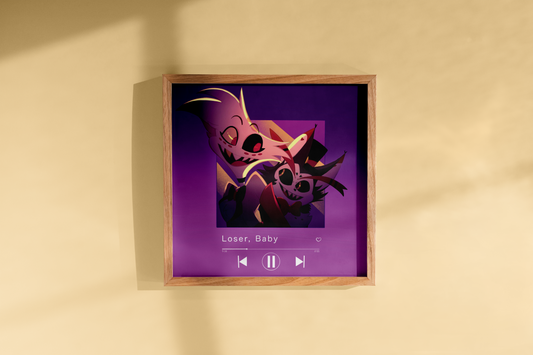 Print - Fanart Hazbin hotel Angel Dust et Husk