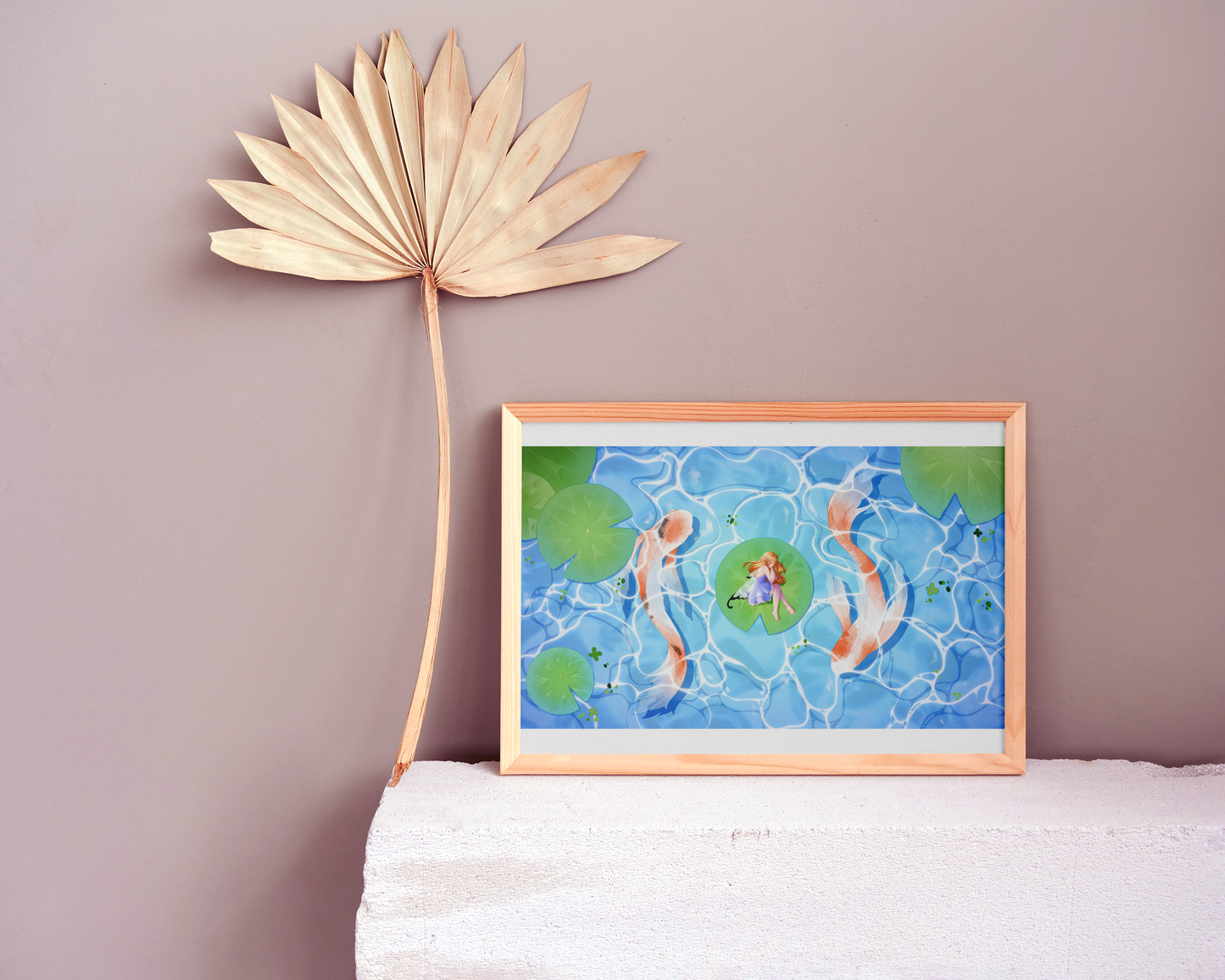 Print A5 - Koi