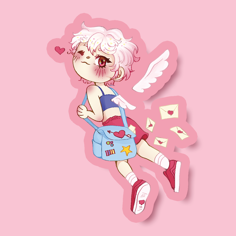 Sticker love letter