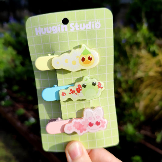 Pince à cheveux animaux