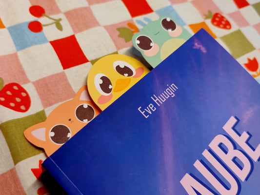 Marque-pages Grenouille, Chat et Canard