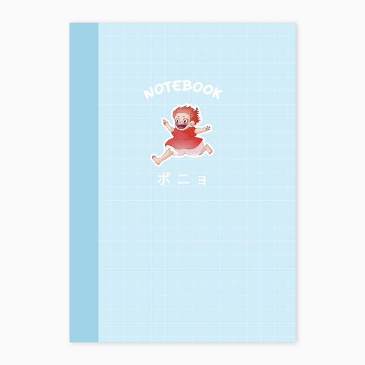 Carnet de notes Ponyo sur la falaise