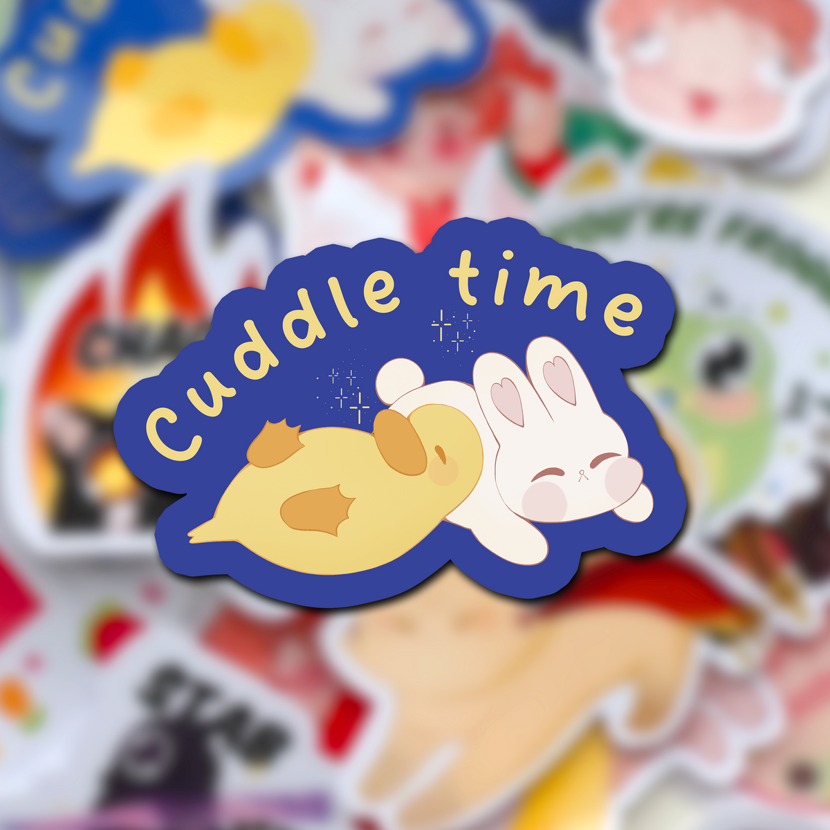 Stickers Cuddle Time – Huugin Studio