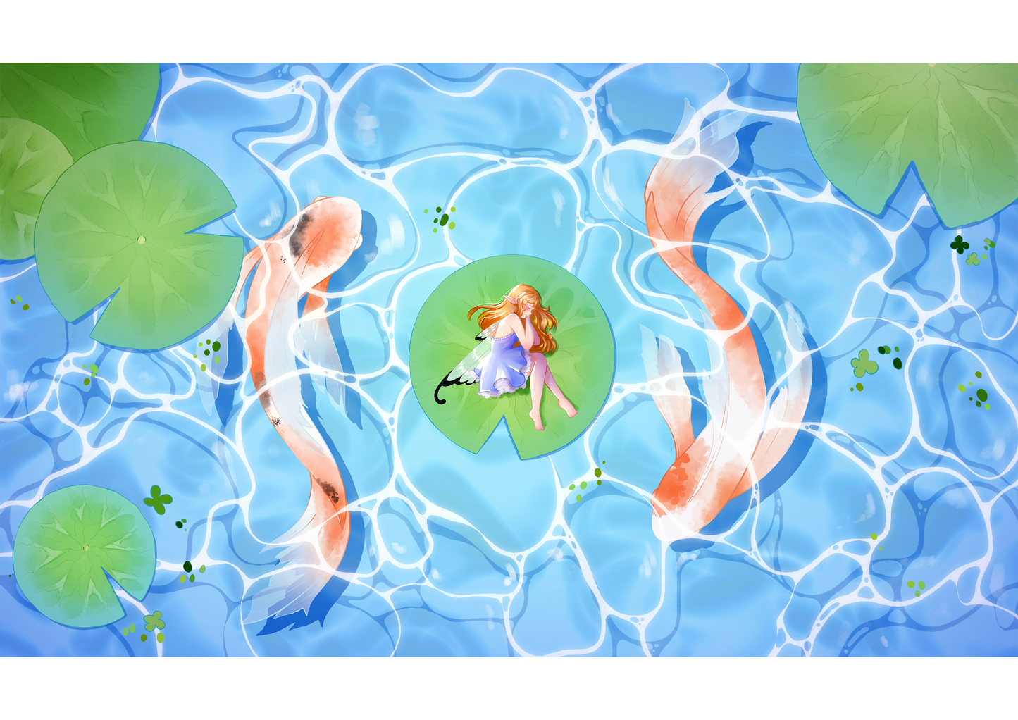 Print A5 - Koi