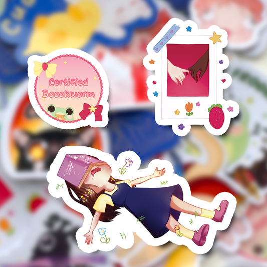Stickers Romance Reader