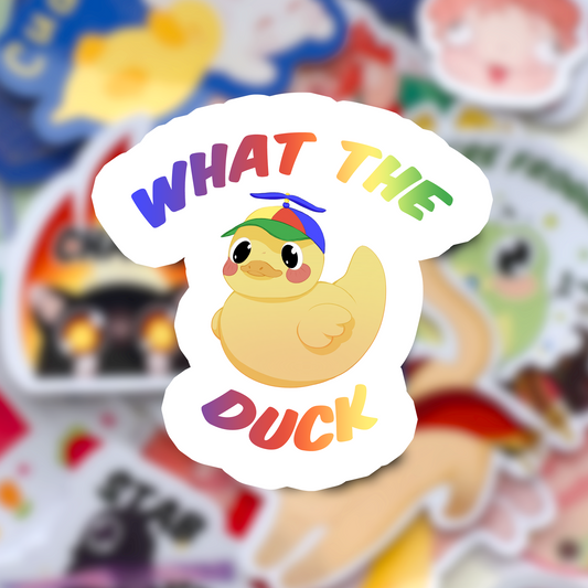 Stickers What the duck