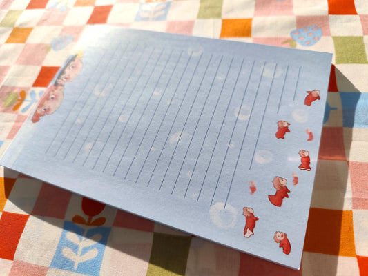 Bloc-notes Ponyo sur la falaise