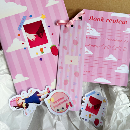 Set de papeterie Romance Reader