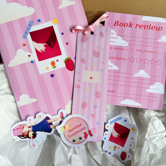 Set de papeterie Romance Reader