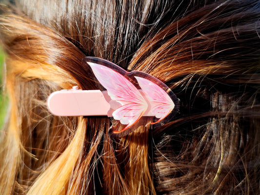 Pince à cheveux ailes de fée