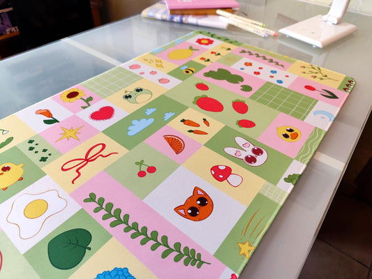 Tapis de souris damier