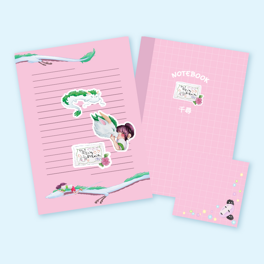 Set de papeterie Le Voyage de Chihiro