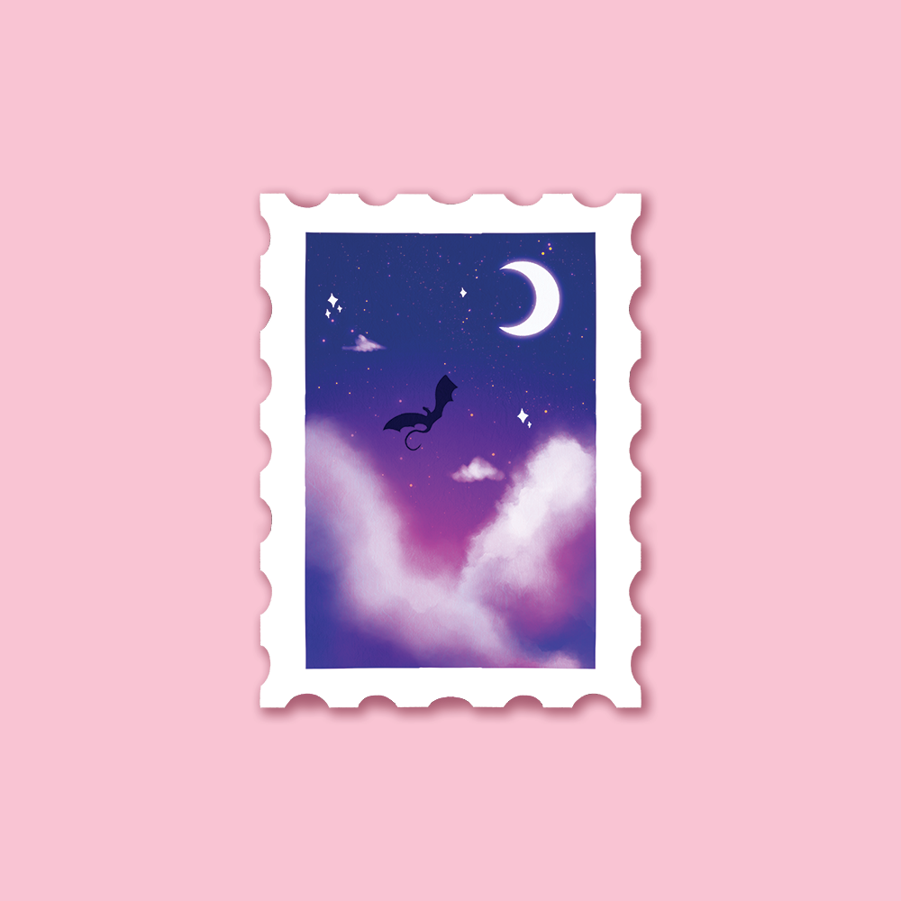 Stickers Fantasy Reader