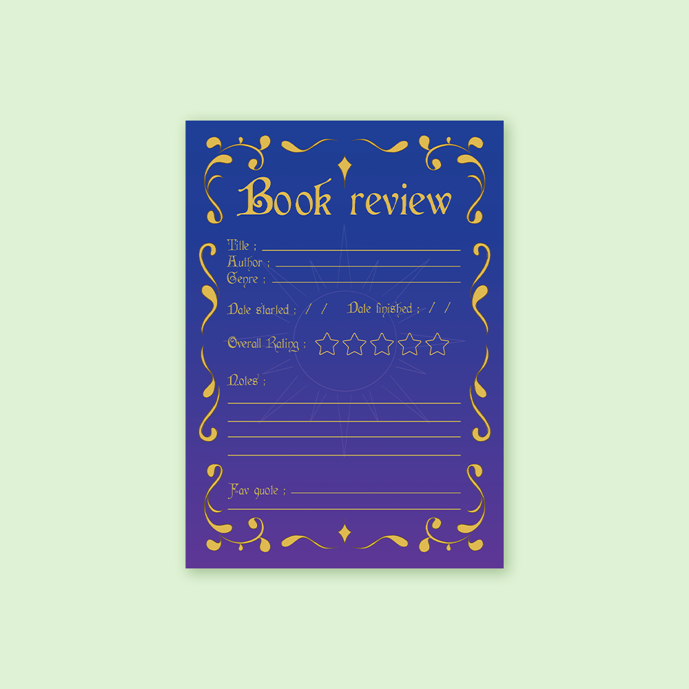 Bloc-notes Fantasy Reader