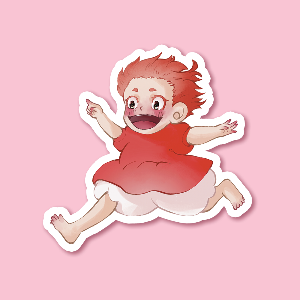 Sticker ponyo
