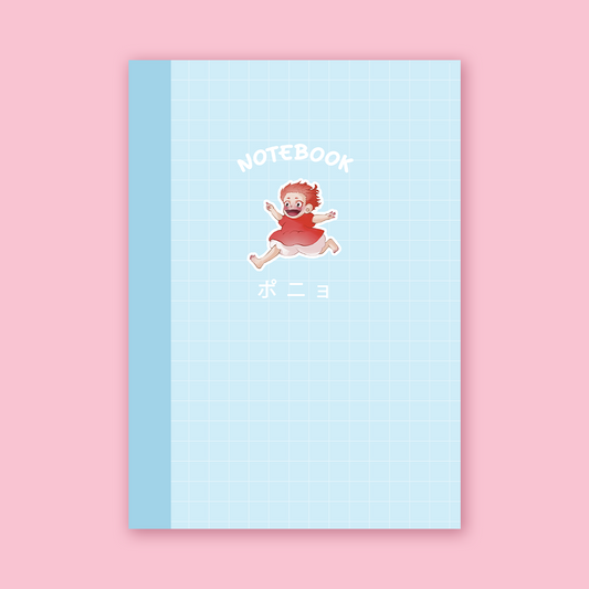 Carnet de notes Ponyo sur la falaise