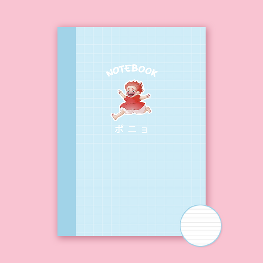 Carnet de notes Ponyo sur la falaise