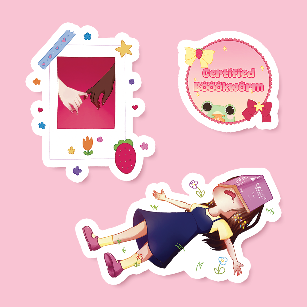 Stickers Romance Reader