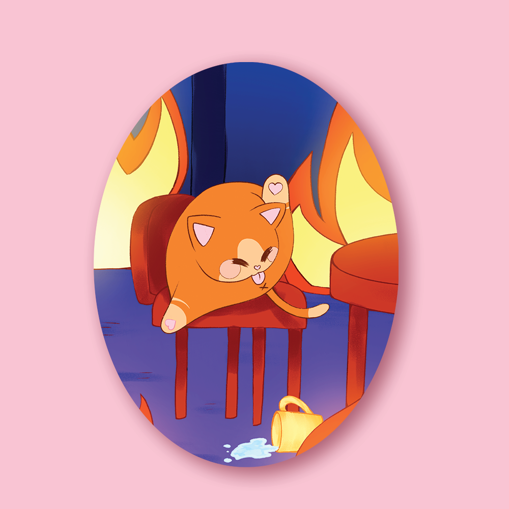 Sticker this is fine