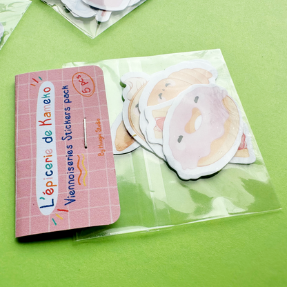 Pack de Stickers snacks